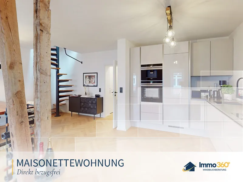 Moderne Dachgeschoss-Maisonette — photo 1